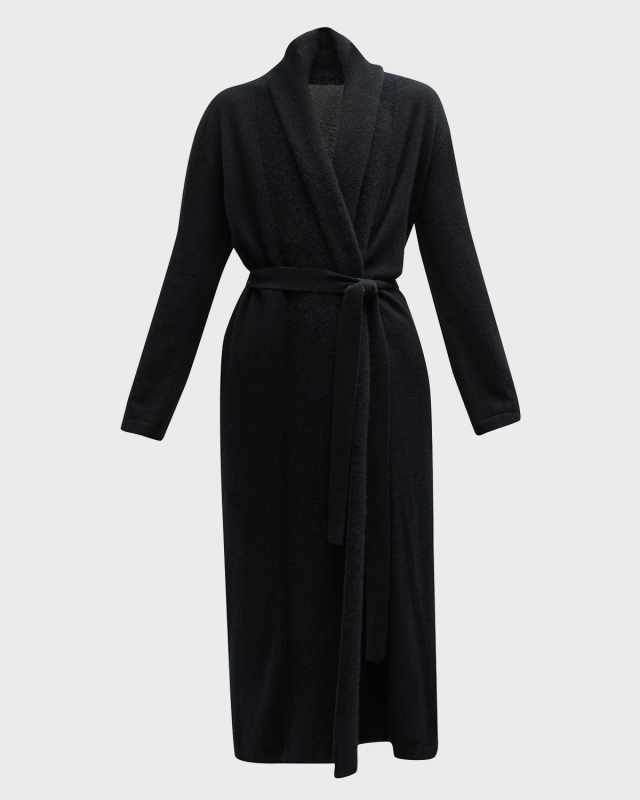 Cashmere Shawl-Collar Rob